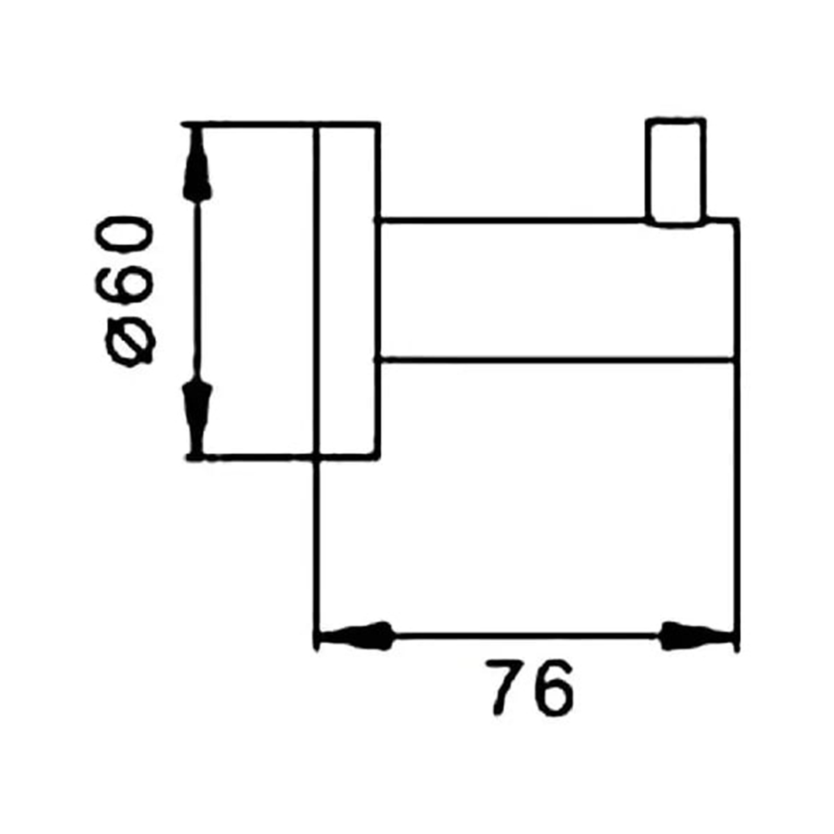 Крючок f30105, сатин (1/40/80) "frap"