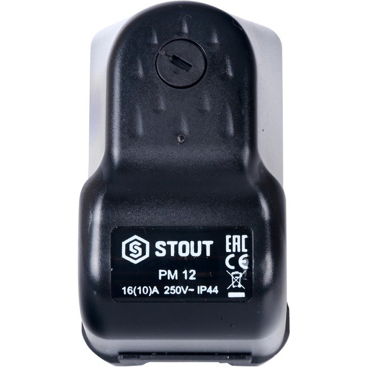 Реле давления STOUT РМ 12 G, до 12 бар, накидная гайка 1/4"