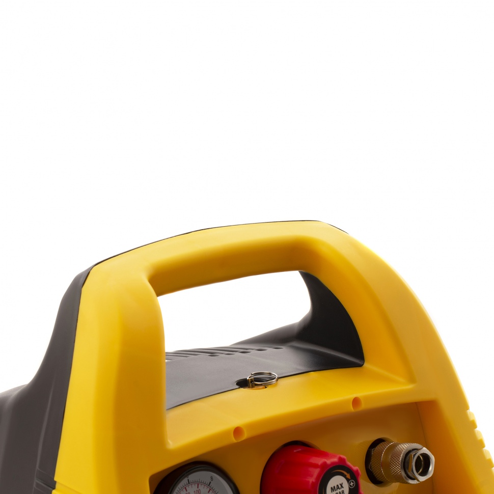 Компрессор воздушный безмасляный РС 1/6-180,1, 1 кВт, 180 л/мин, 6 л Denzel (58057)