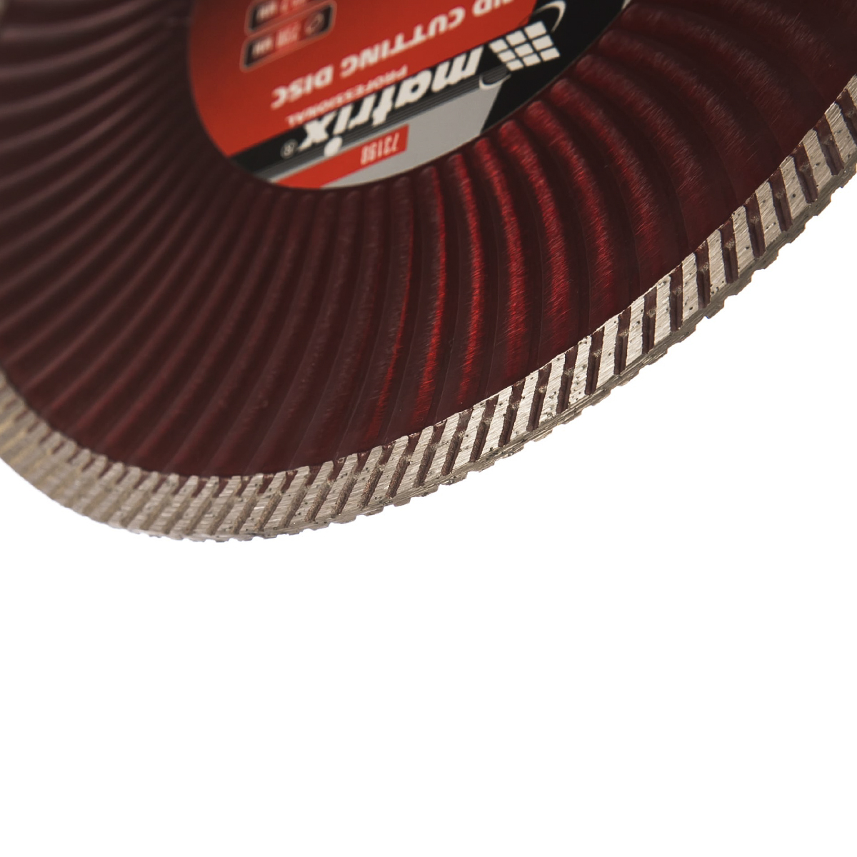 Круг отрезной алмазный "professional turbo extra" 230 х 22,2 мм (сухая резка) (1/5/25) "matrix"