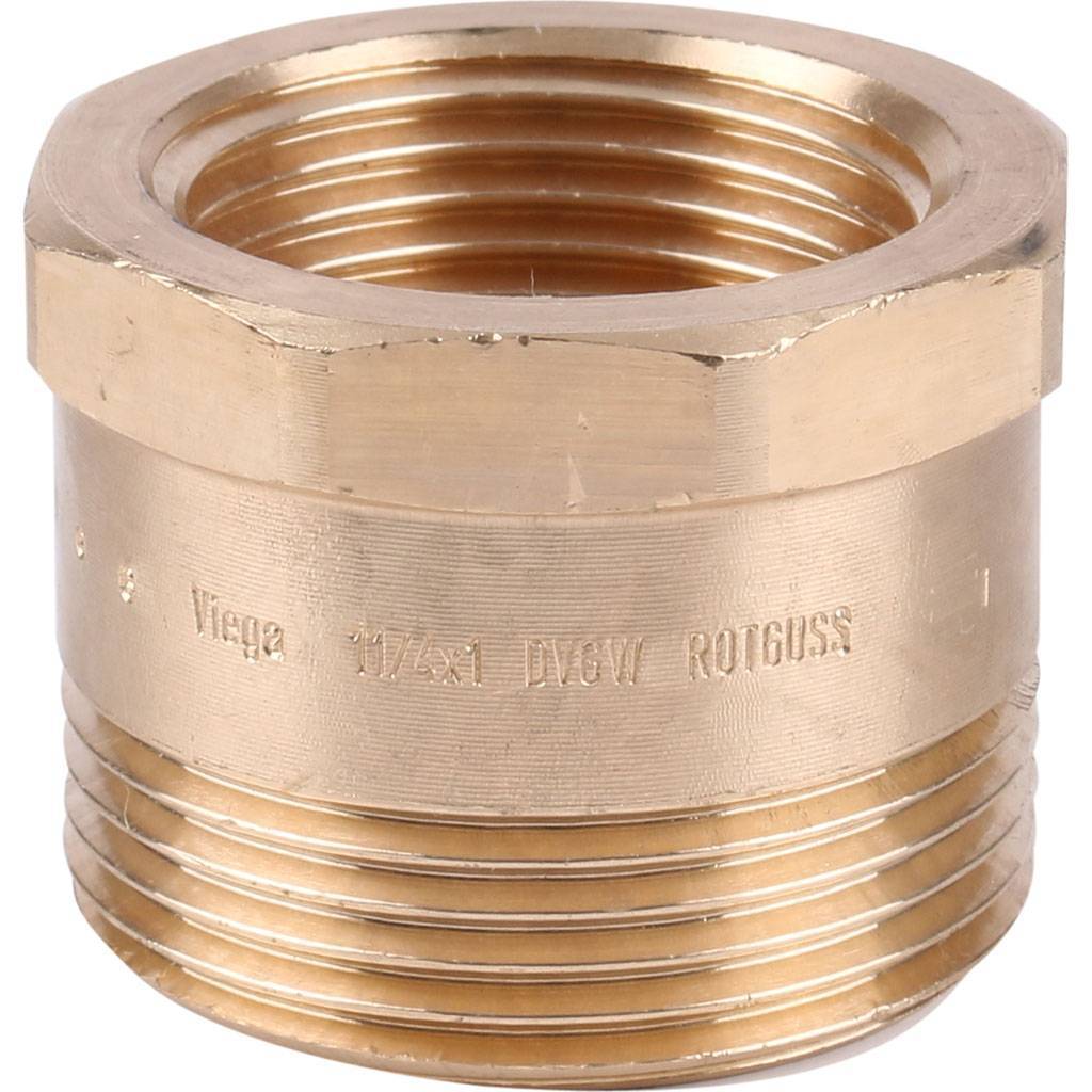 Футорка редукционная НВ 1"1/4 x 1" бронза VIEGA (266462)