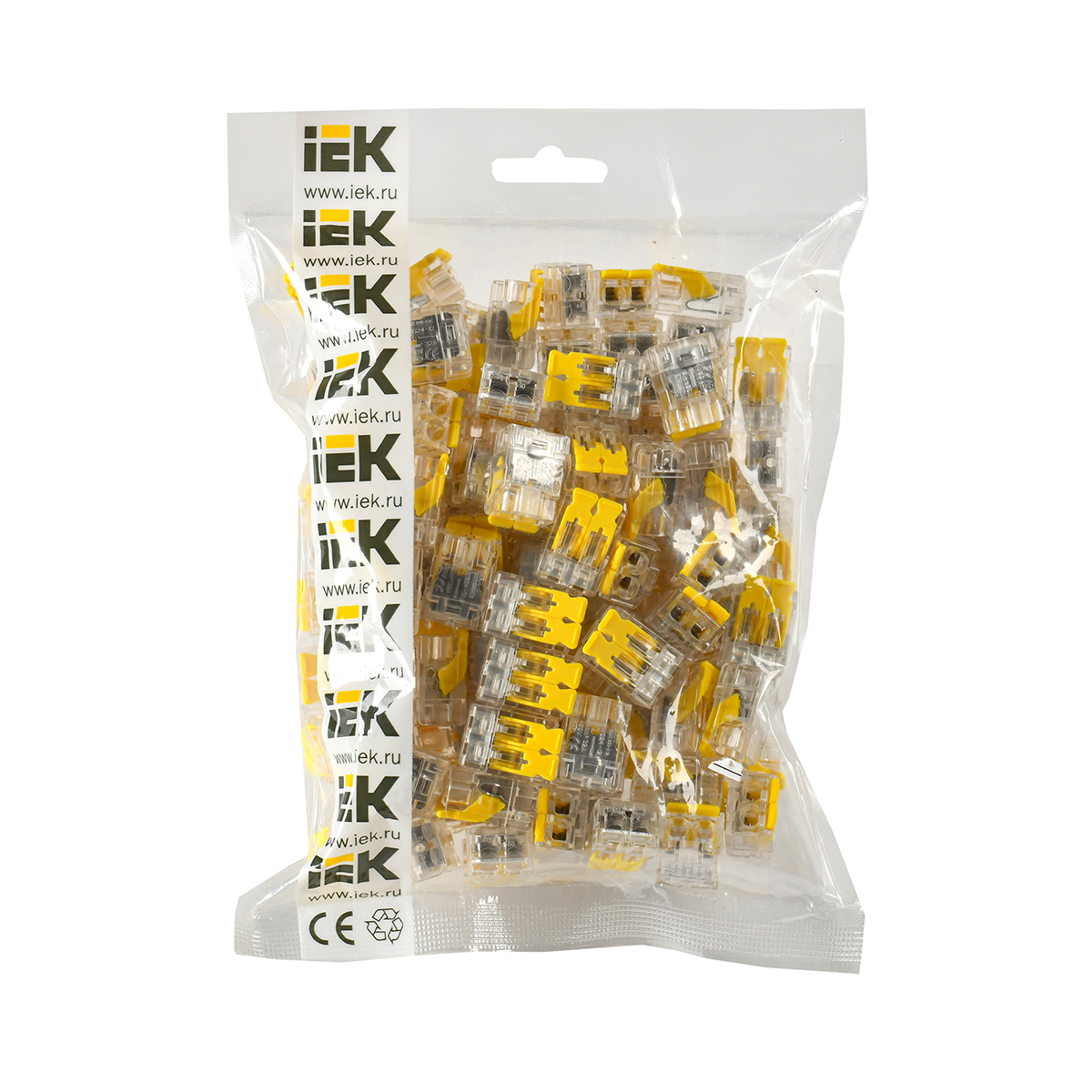 Клемма строительно-монтажная смк 228-412, упак. 100 шт. (1/8/80) "iek"