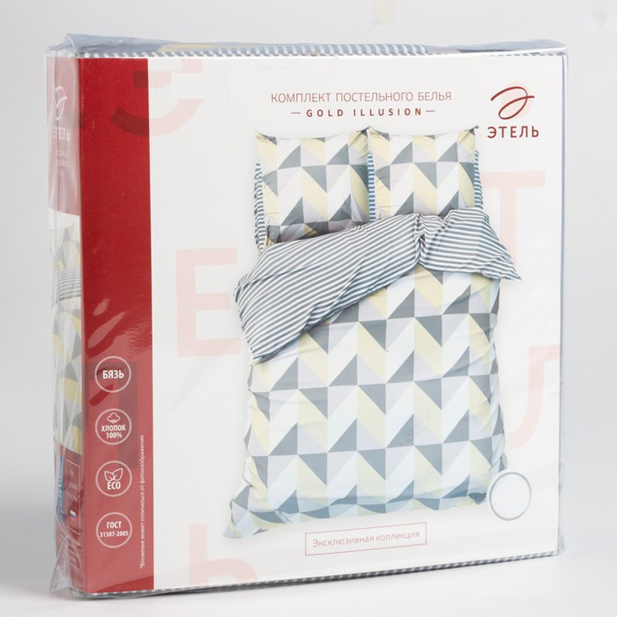 Постельное белье "этель" gold illusion 2 сп. (бязь) (1) 7534040