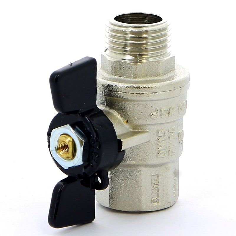 Кран шаровый BUGATTI OREGON 1" ВН бабочка