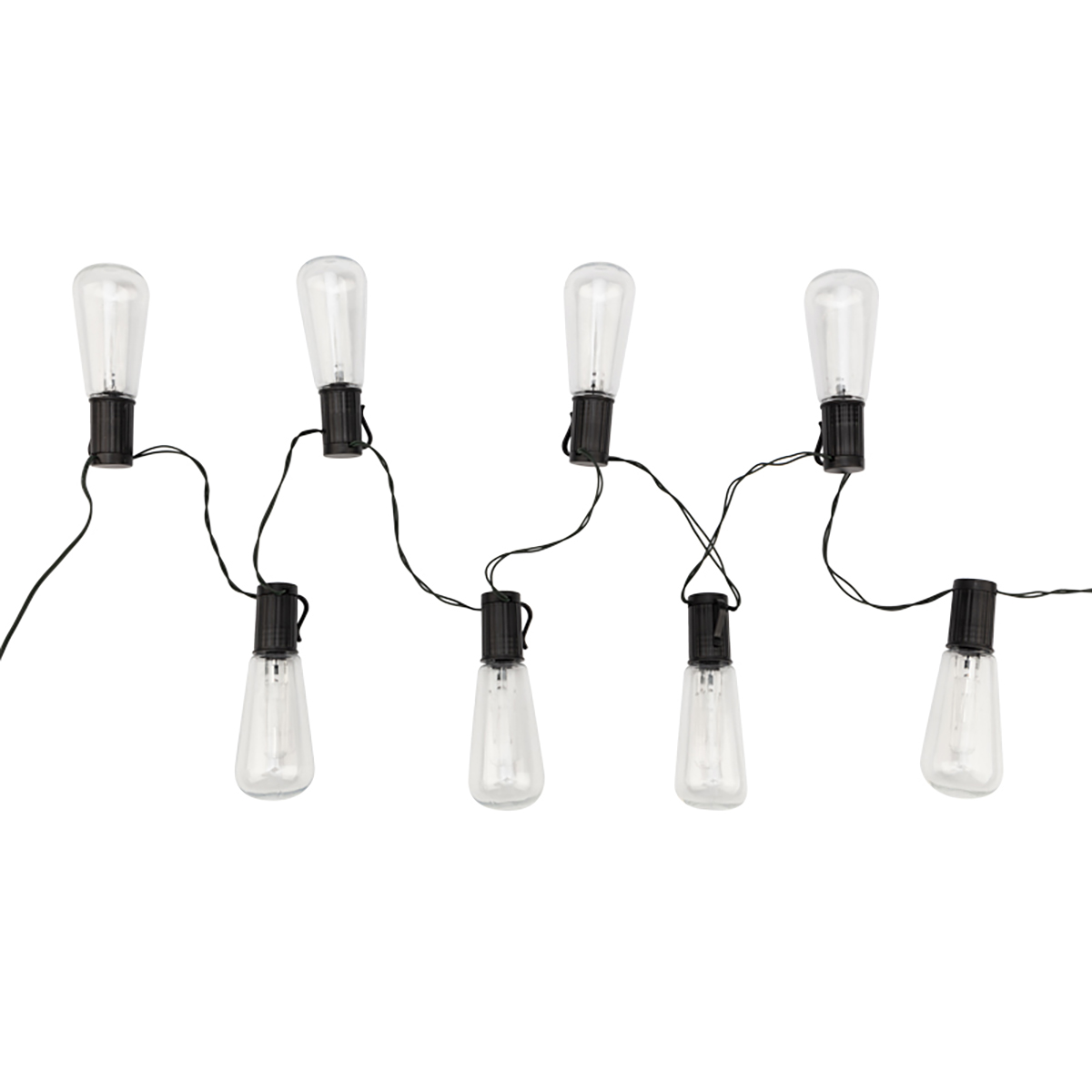 Гирлянда садовая (led) "капсула времени" ip65  3,8 м, 2 реж., солнеч. бат. (1/12) "lamper " 602-238