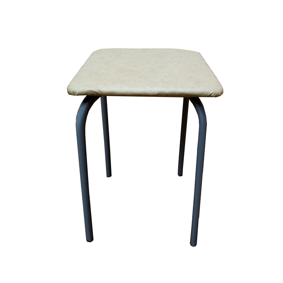 Табурет "strong" мягкое круглое сиденье d=28 см (бежевый) (1) "new victoria"