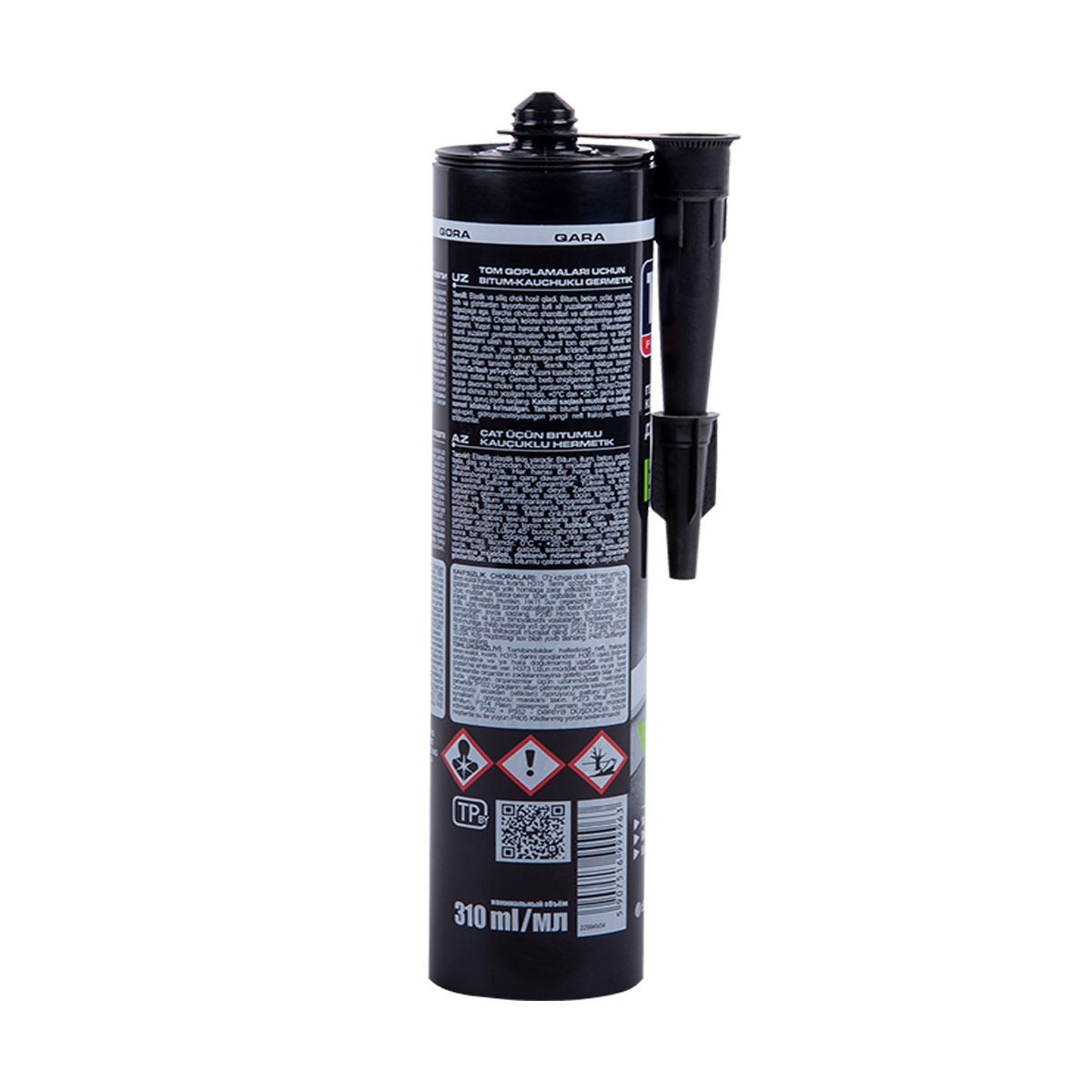 Герметик для металлической кровли битумный серебристый 310 мл (12) "tytan professional"