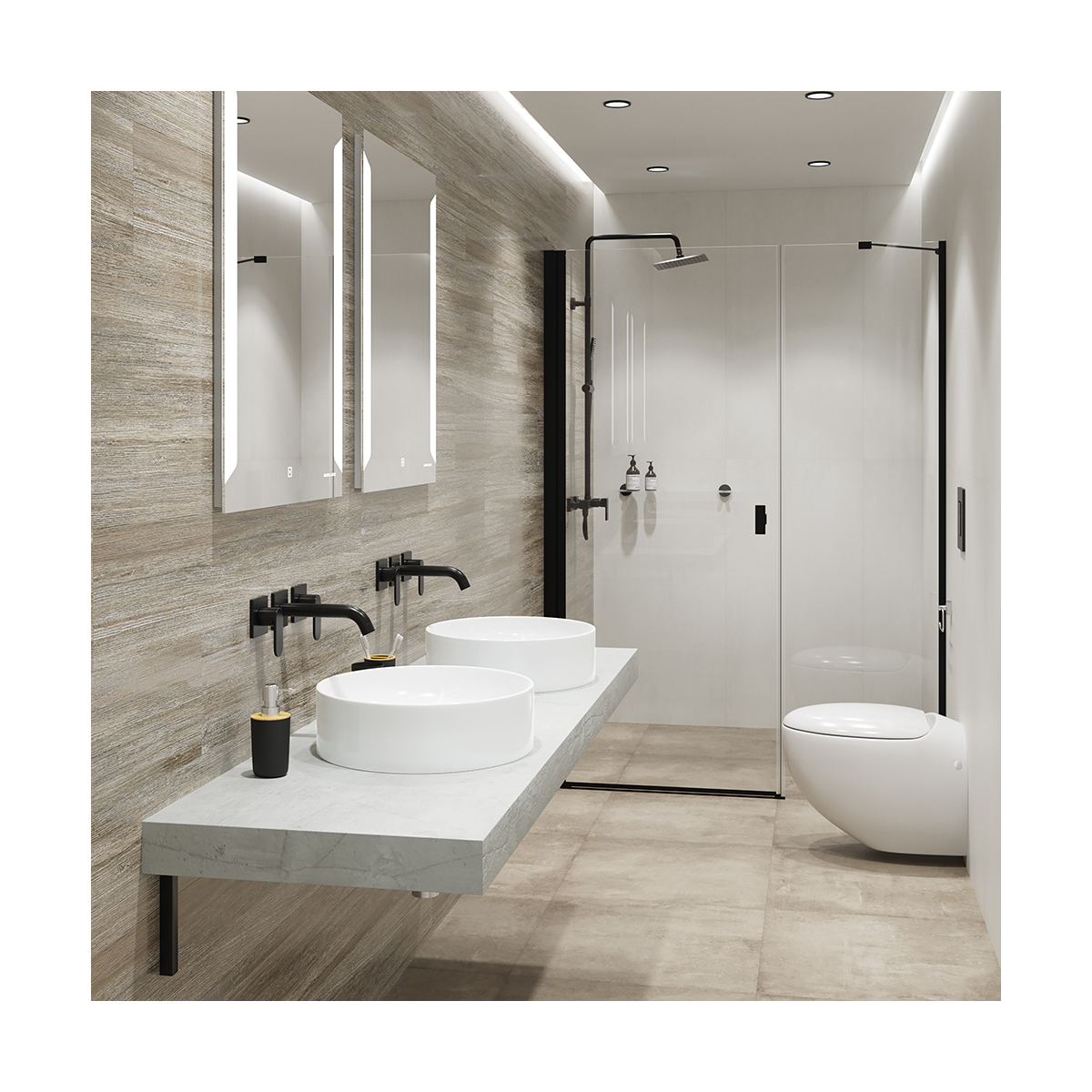 Раковина накладная "best slim" уп белая "sanita luxe"  wb.ct/best/40-n.slim/wht.g/s1