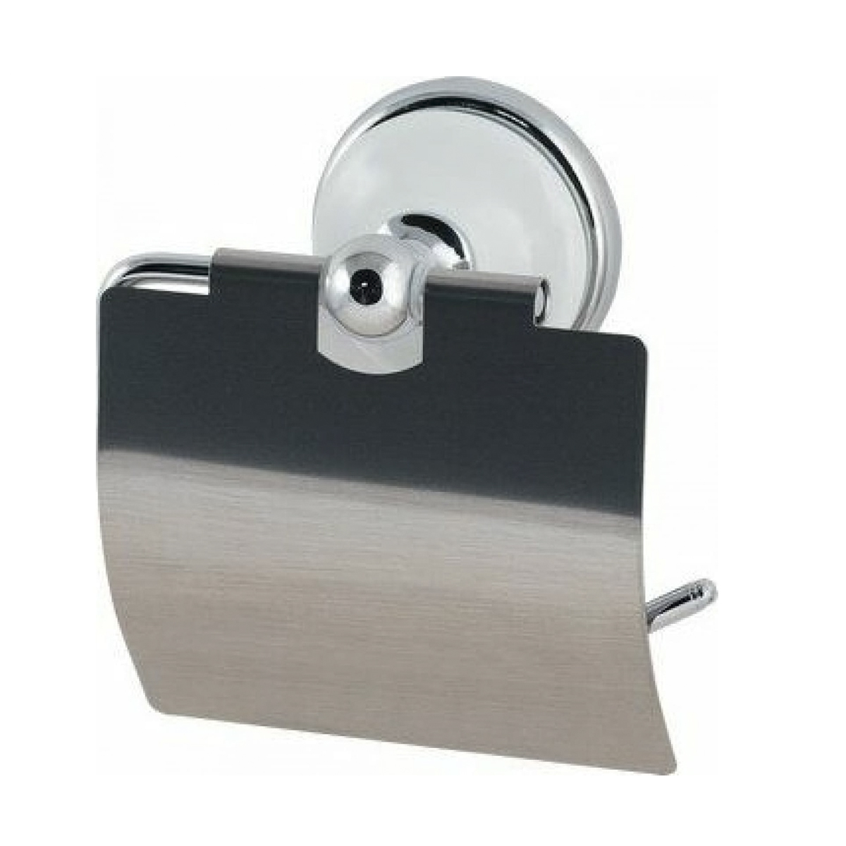 Держатель для туал. бумаги с крышкой "aster" хром. (1/10) "brissen" b2204