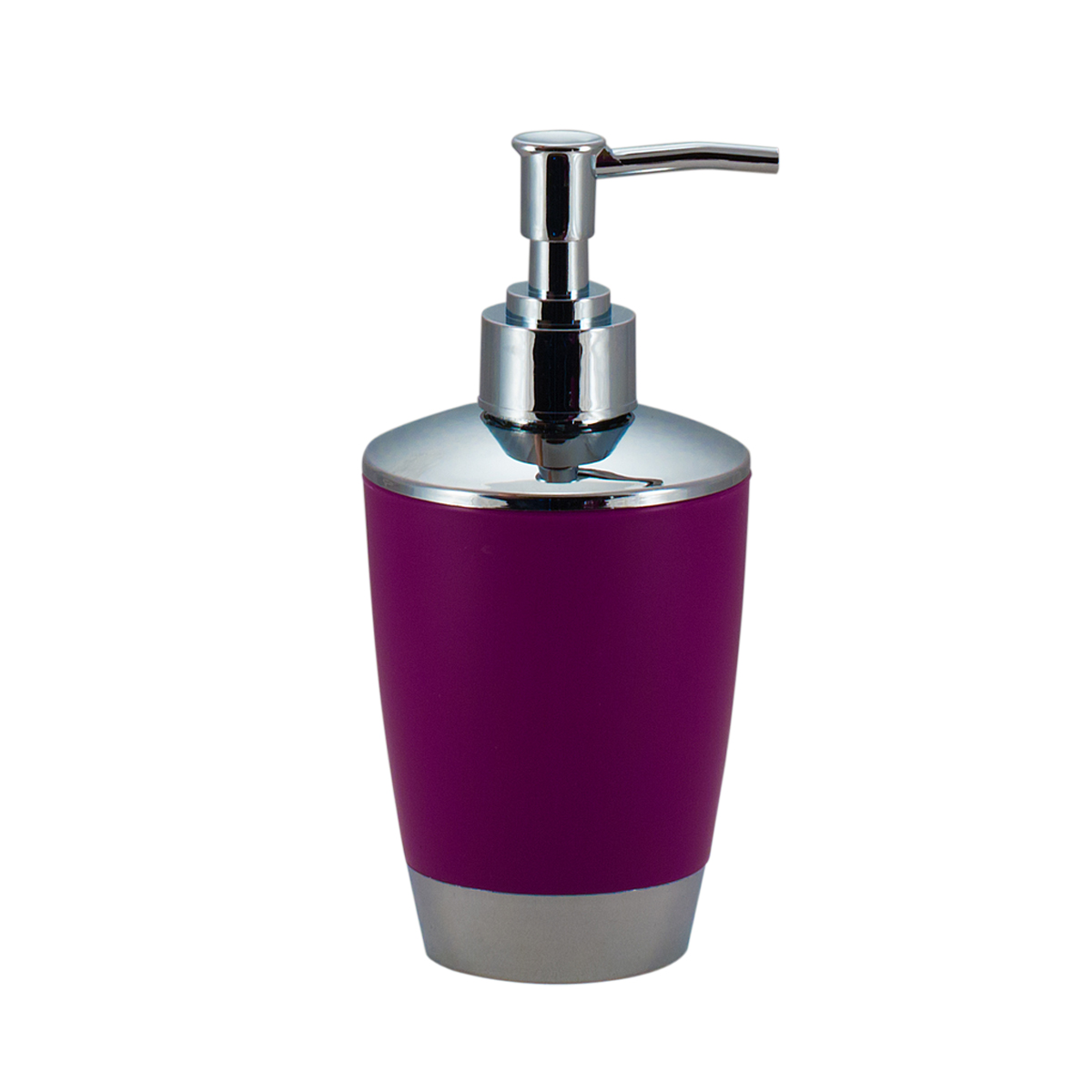 Дозатор для жидкого мыла "альма" пласт. (фиолетовый) (1/12) "аквадекор" attp-2100vl-01