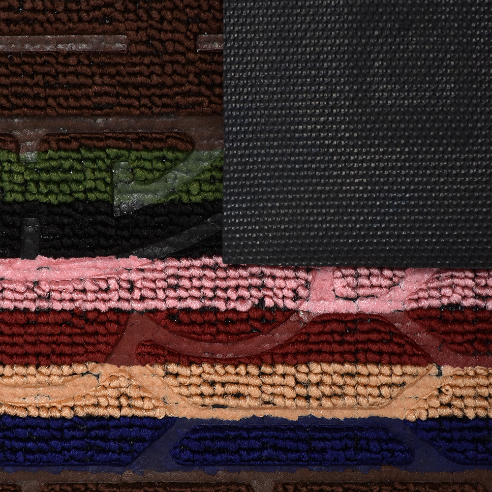 Коврик придверный "comfort" 45*75 см (коричневый) (1/15) "vortex" 22386