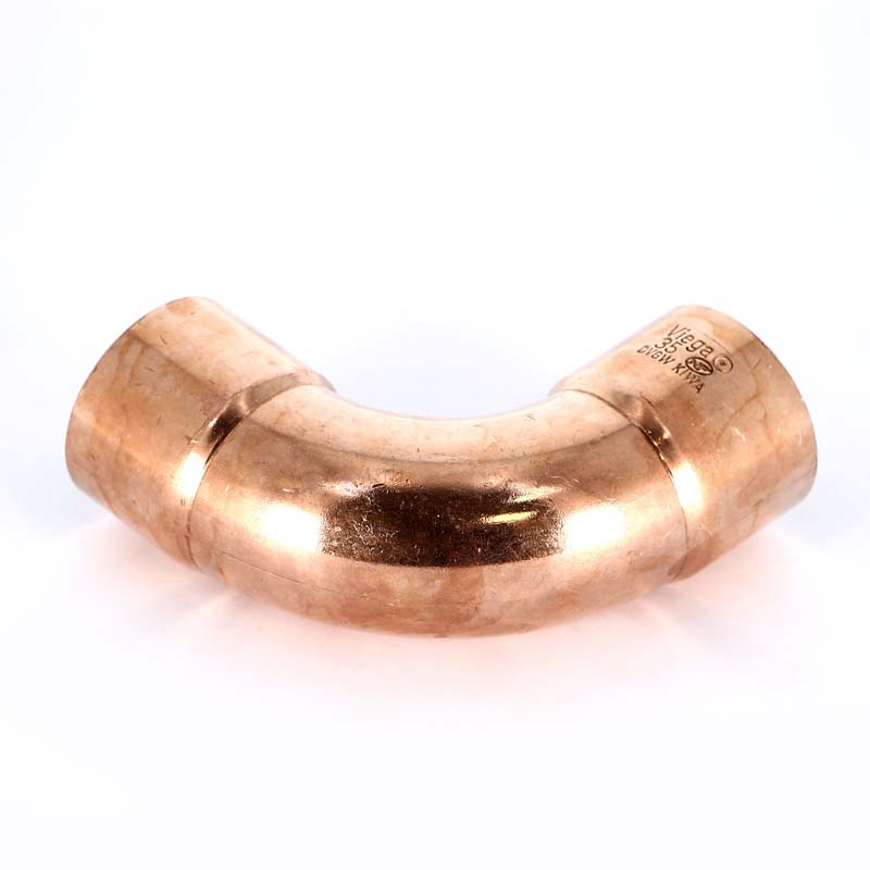 Отвод двухраструбный 90° VIEGA пайка 35 мм медный