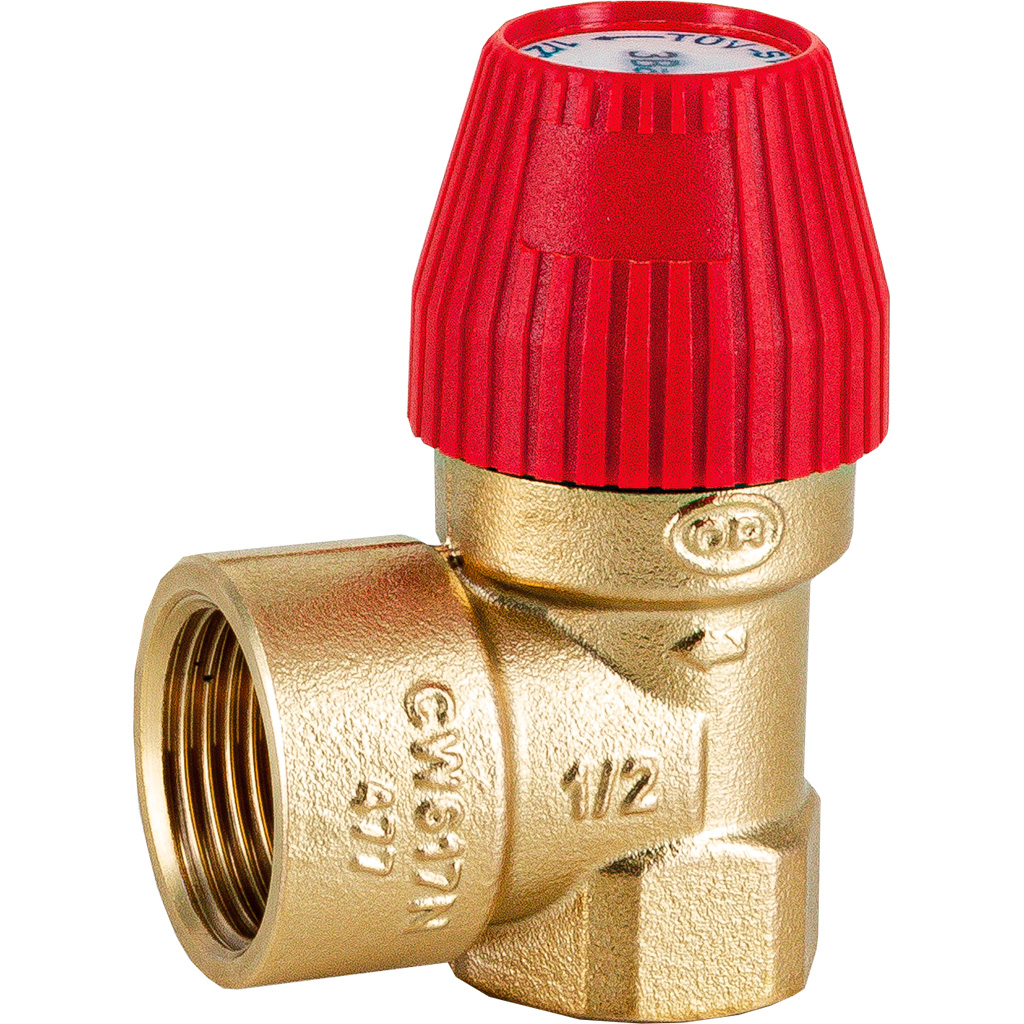 Предохранительный клапан STOUT SVS 1/2х3/4" 3 bar