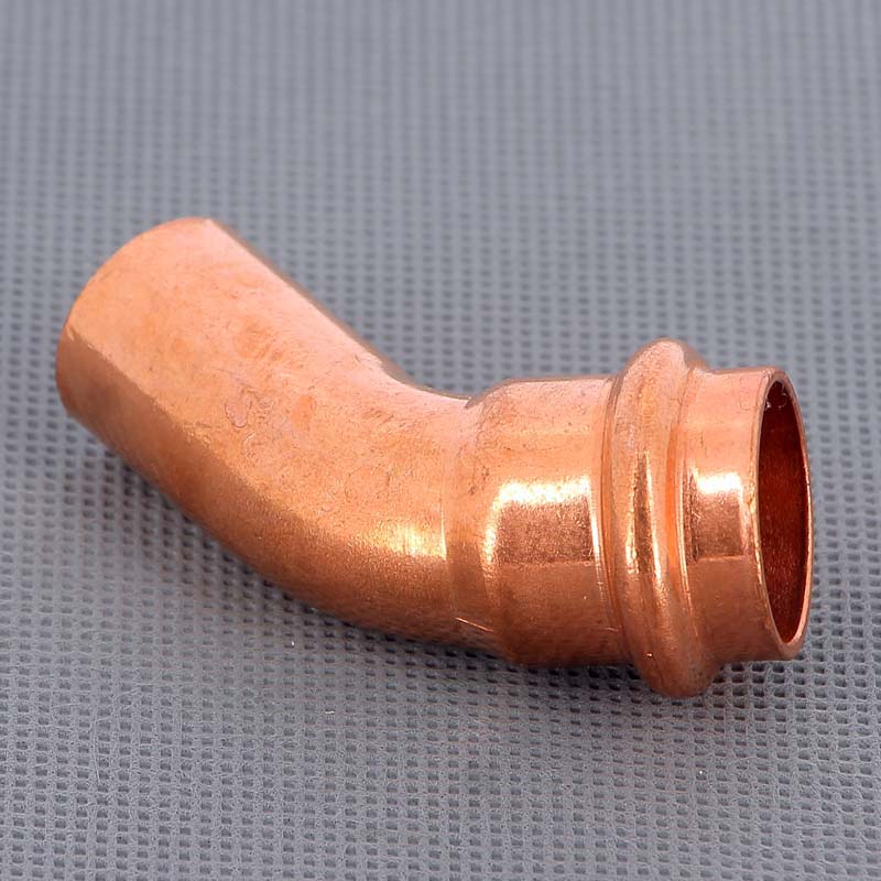 Угол-вставка 45° пресс медный Profipress VIEGA 22