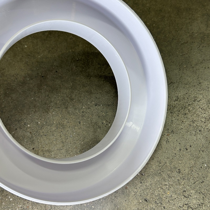 Отражатель McALPINE круглый D=170 мм под 110 мм трубу, белый