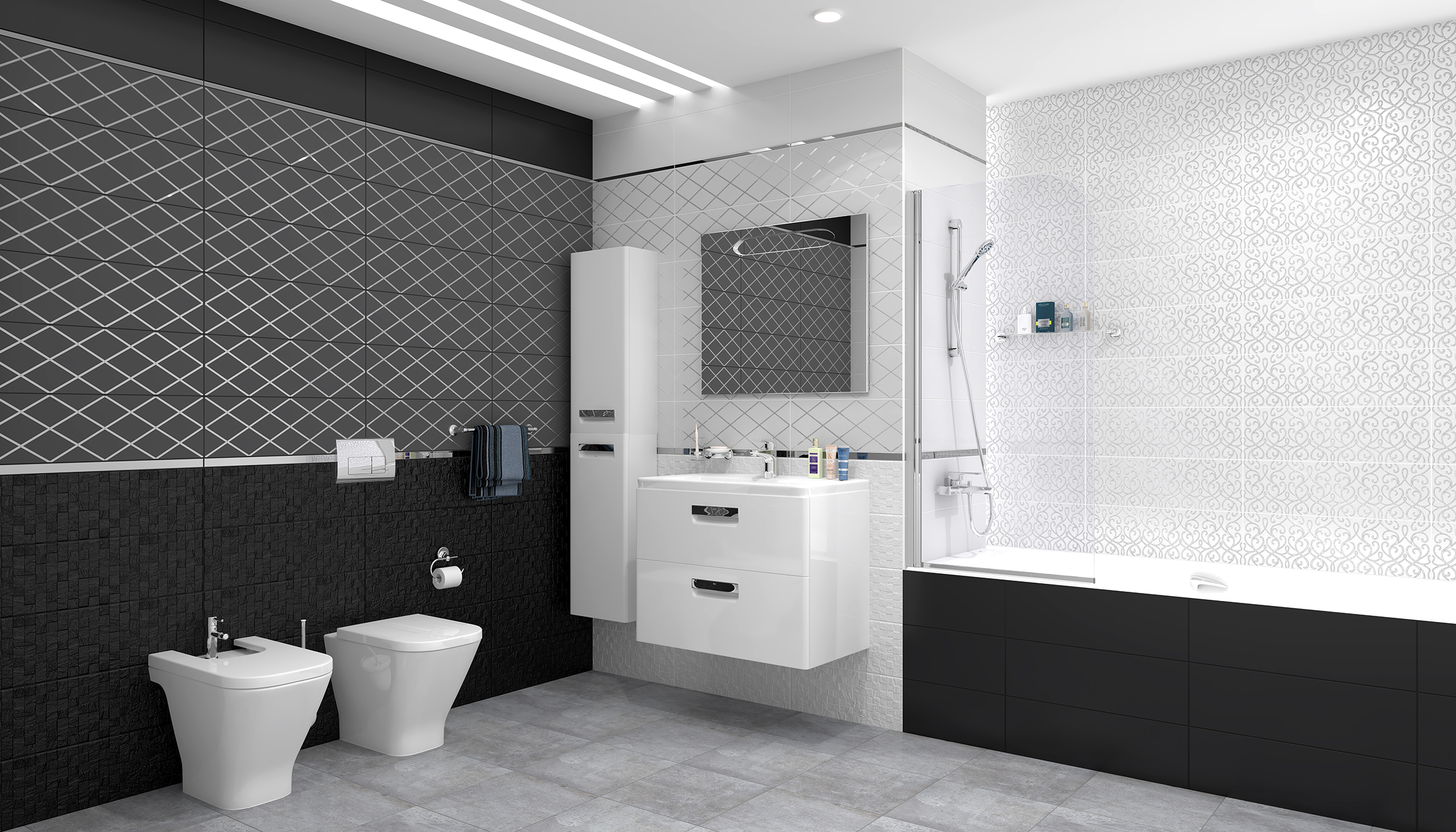 Eridan чёрный 17-01-04- 20x60