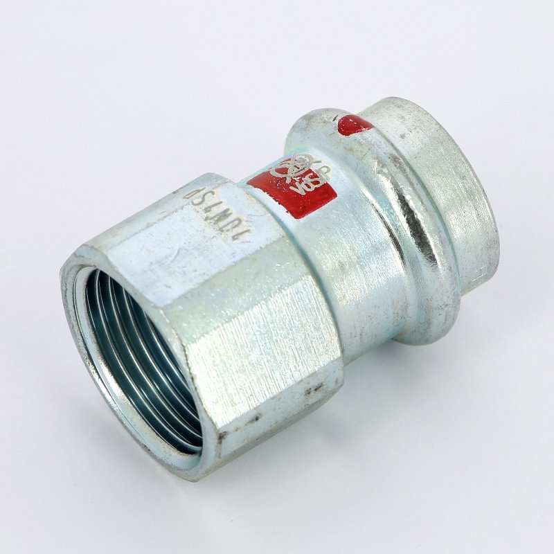 Муфта пресс-В 22x3/4" оцинкованная сталь Prestabo VIEGA