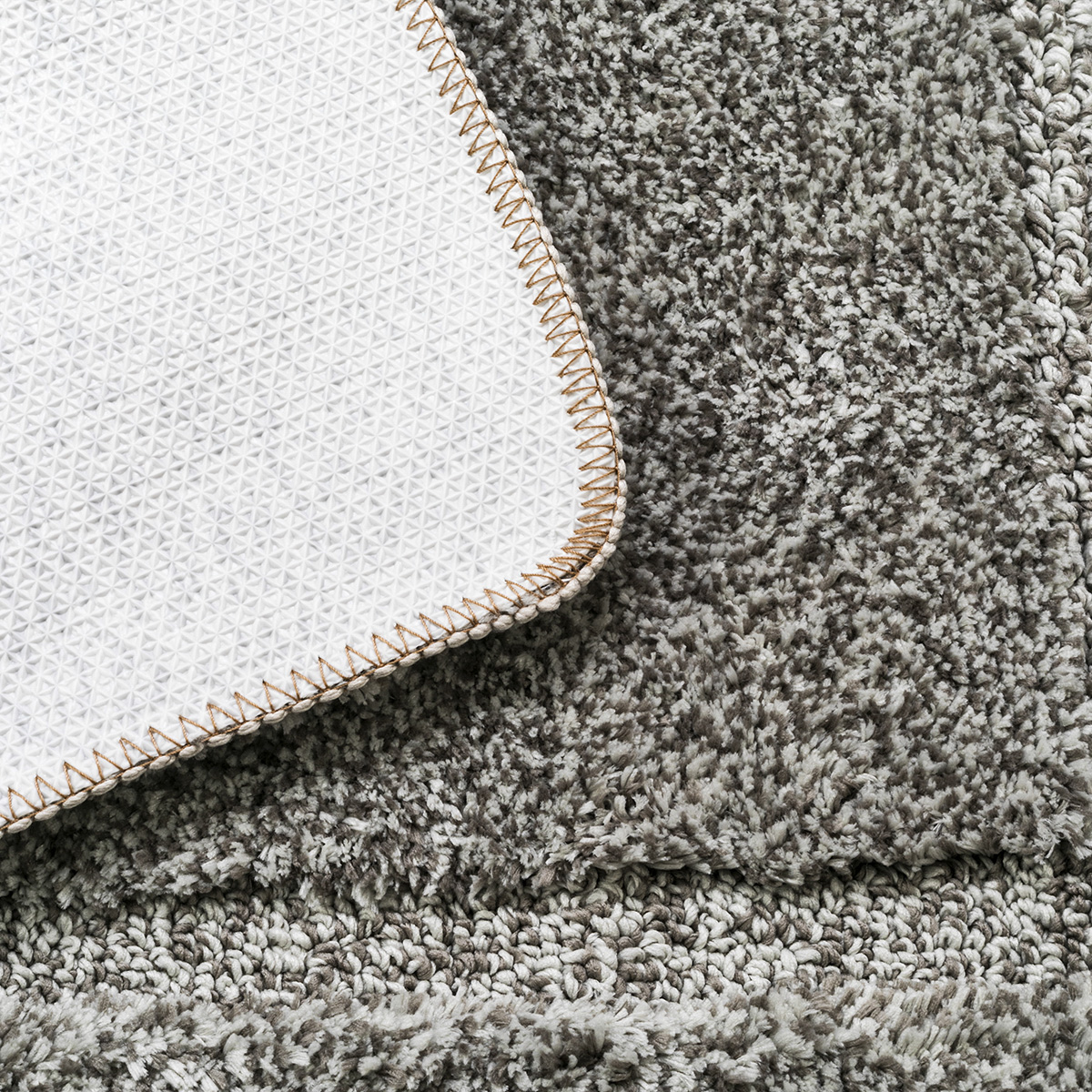 Коврик для ванной "etna" 60*90 см, полиэстер (бежево-коричневый) (1/30) "swensa" swm-5005bbr-b