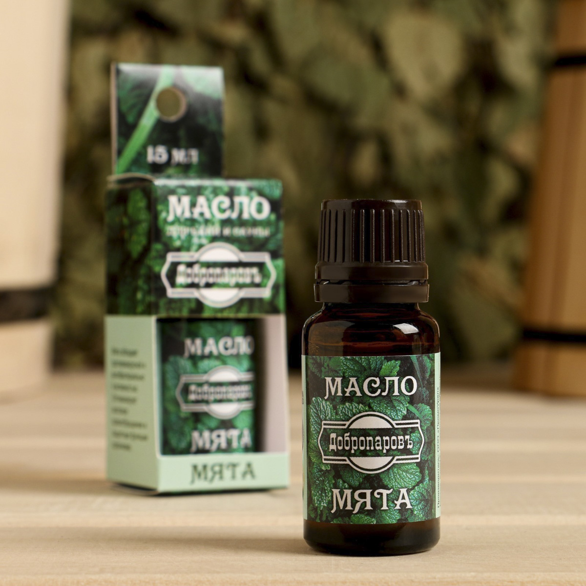 Масло эфирное "мята" 15 мл "добропаровъ" 7475160