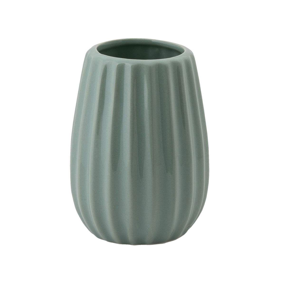 Стакан для ванной комнаты "roya" керамика (зеленый) (1/12) "swensa" swtk-8054grn-c