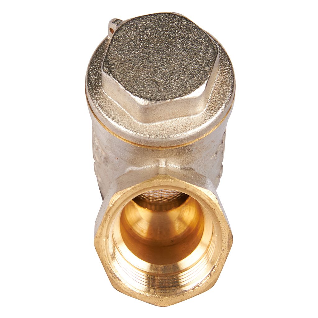 ROMMER 1/2" Фильтр грубой очистки косой 500 мкр.