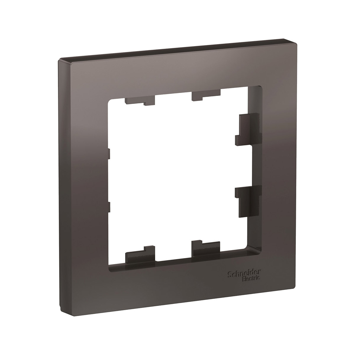 Рамка "atlasdesign" 1 местн. универс., мокко (1/20/120) "schneider"