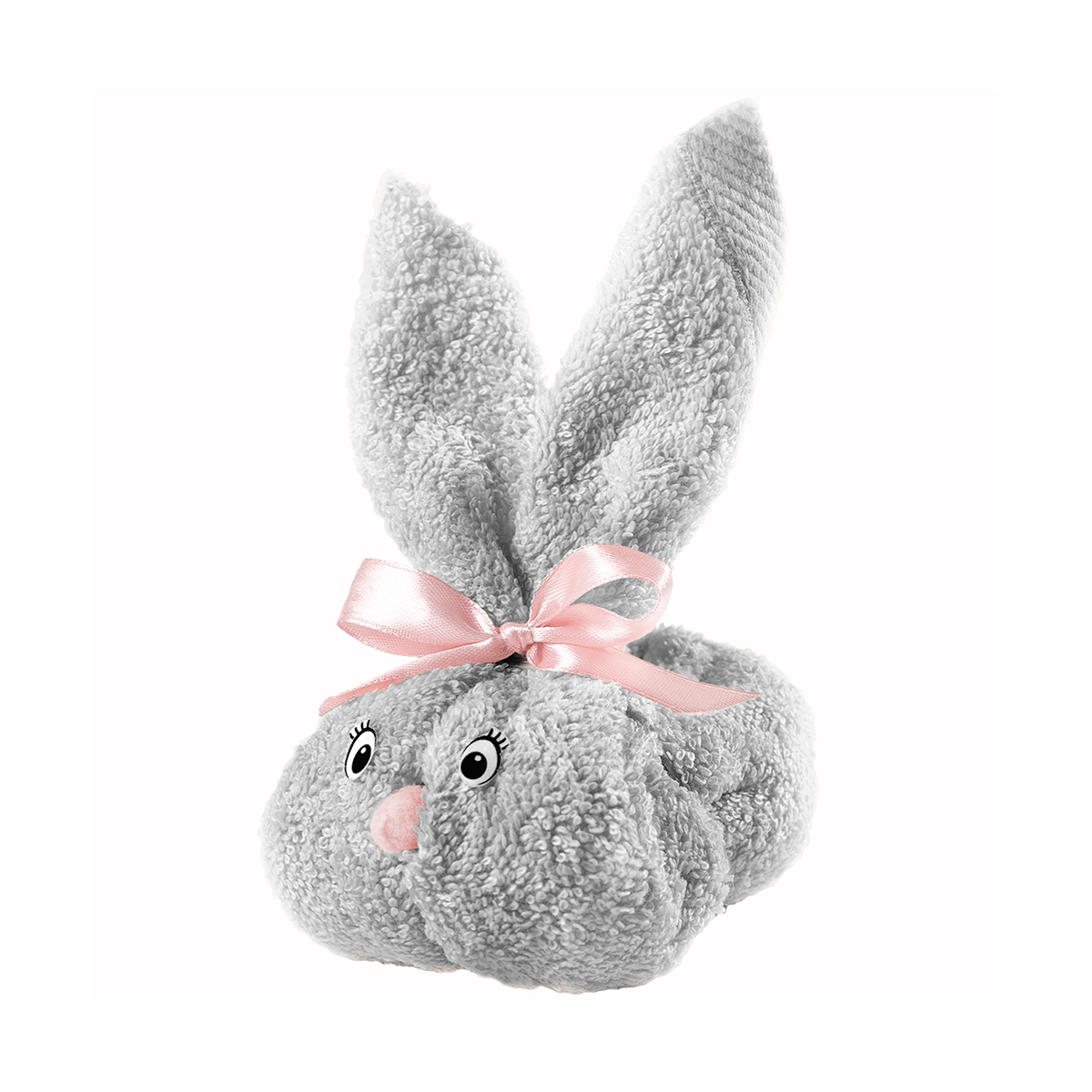 Полотенце "самойловский текстиль" зайка 33*50 см (серебристый) (1)
