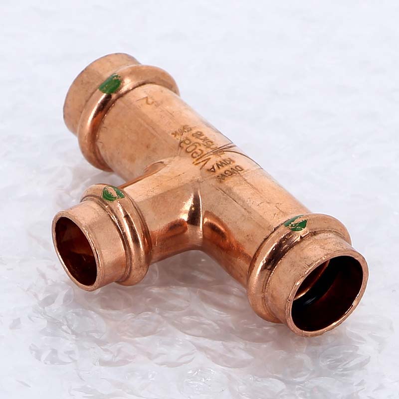 Тройник пресс медный Profipress VIEGA 18x15x18