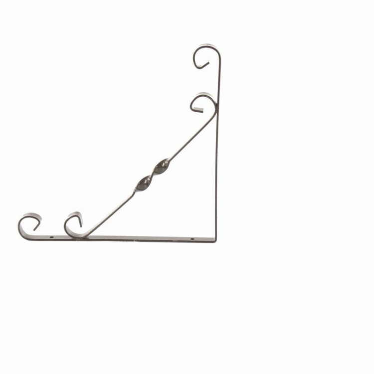 Кронштейн декоративный, 250 х 250 мм, коричневый Сибртех (94056)