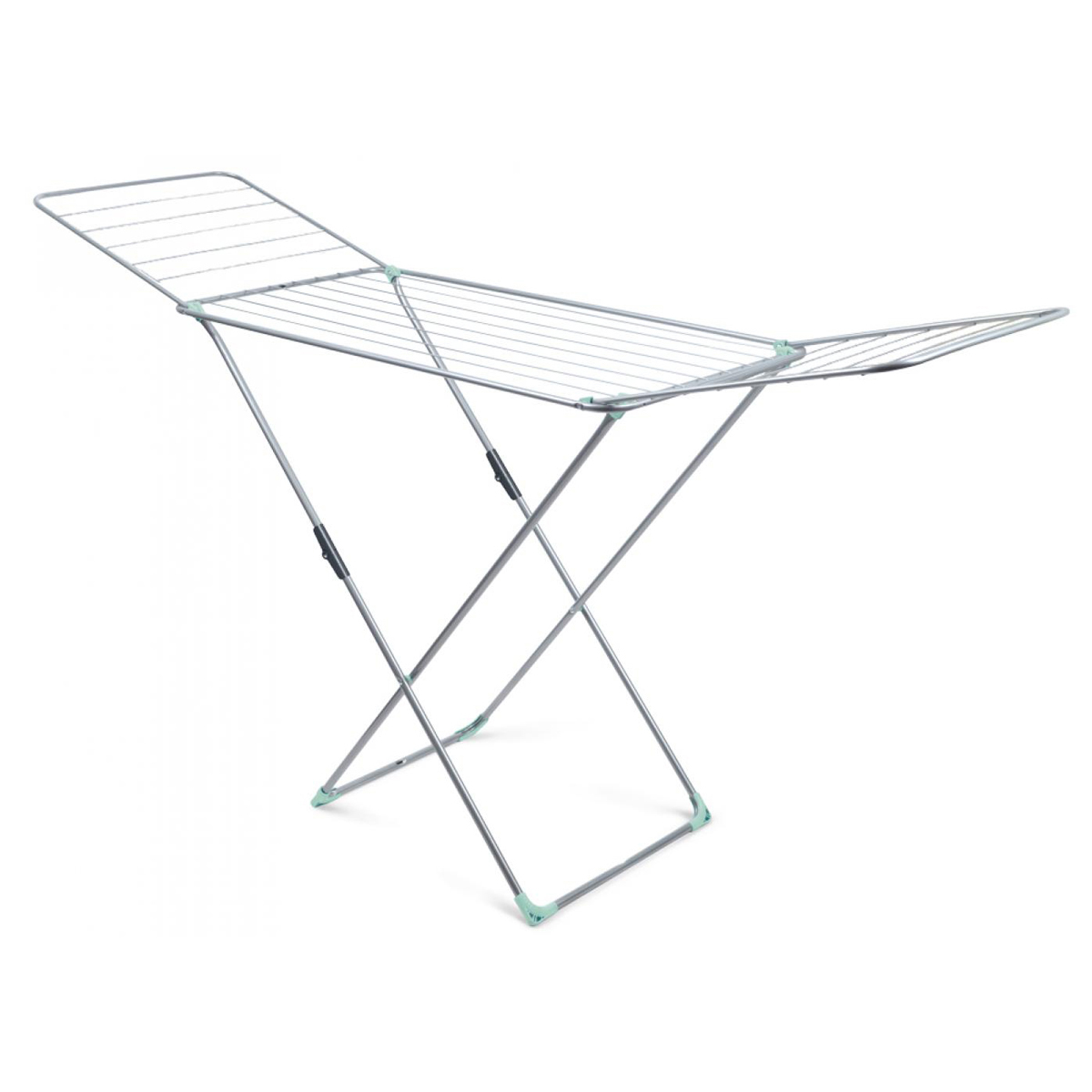 Сушилка для белья напольная складная (суш. полотно 18 м) серебро (1/6) сб1  "ника"