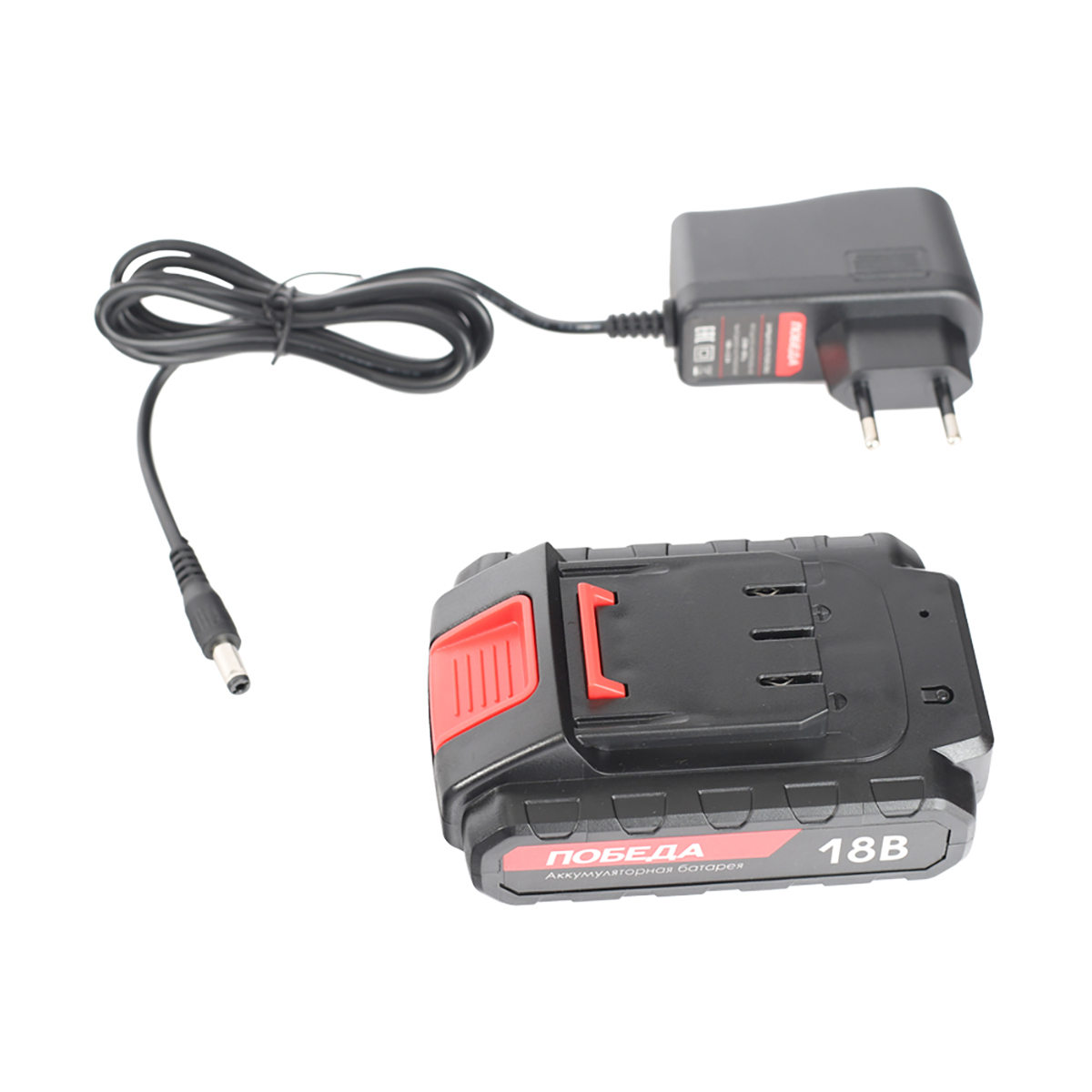 Дрель-шуруповерт аккум. да-18/2 ли (кейс) (1/10) "победа" 180201636