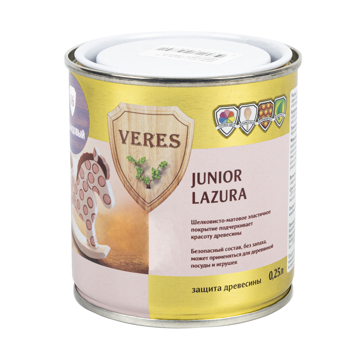 Верес джуниор №16 лавандовый 0,25 л (1/6) "veres"