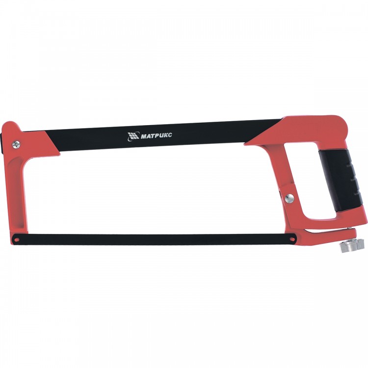 Ножовка по металлу, 300 мм, биметаллическое полотно, обрезиненная рукоятка Matrix (77593)