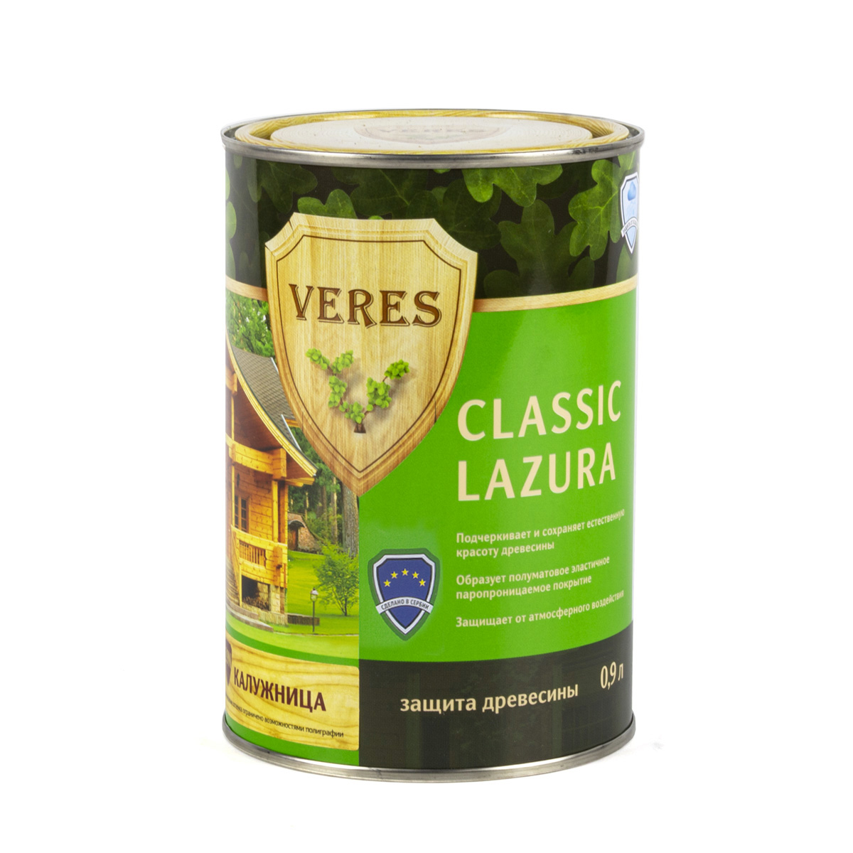 Верес классик лазура №29 калужница  0,9 л (1/6) "veres"