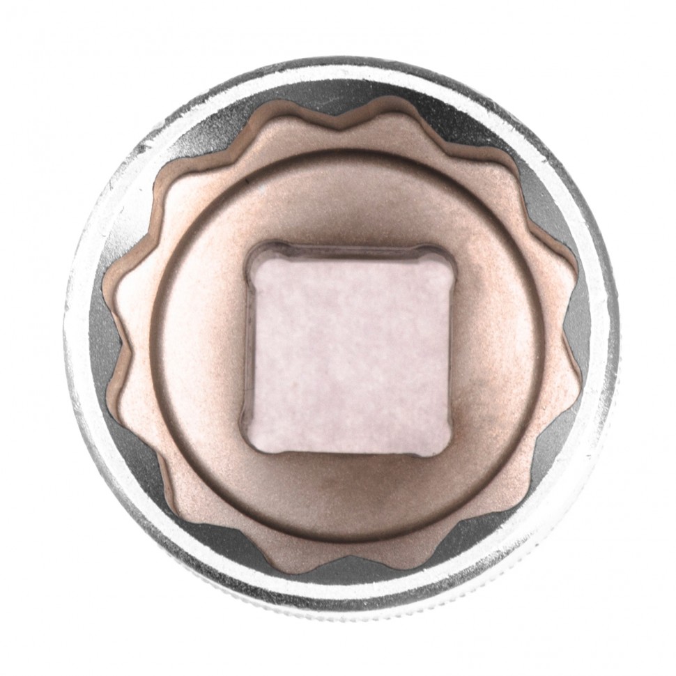 Головка торцевая, 30 мм, двенадцатигранная, CrV, под квадрат 1/2, хромированная Stels (13673)