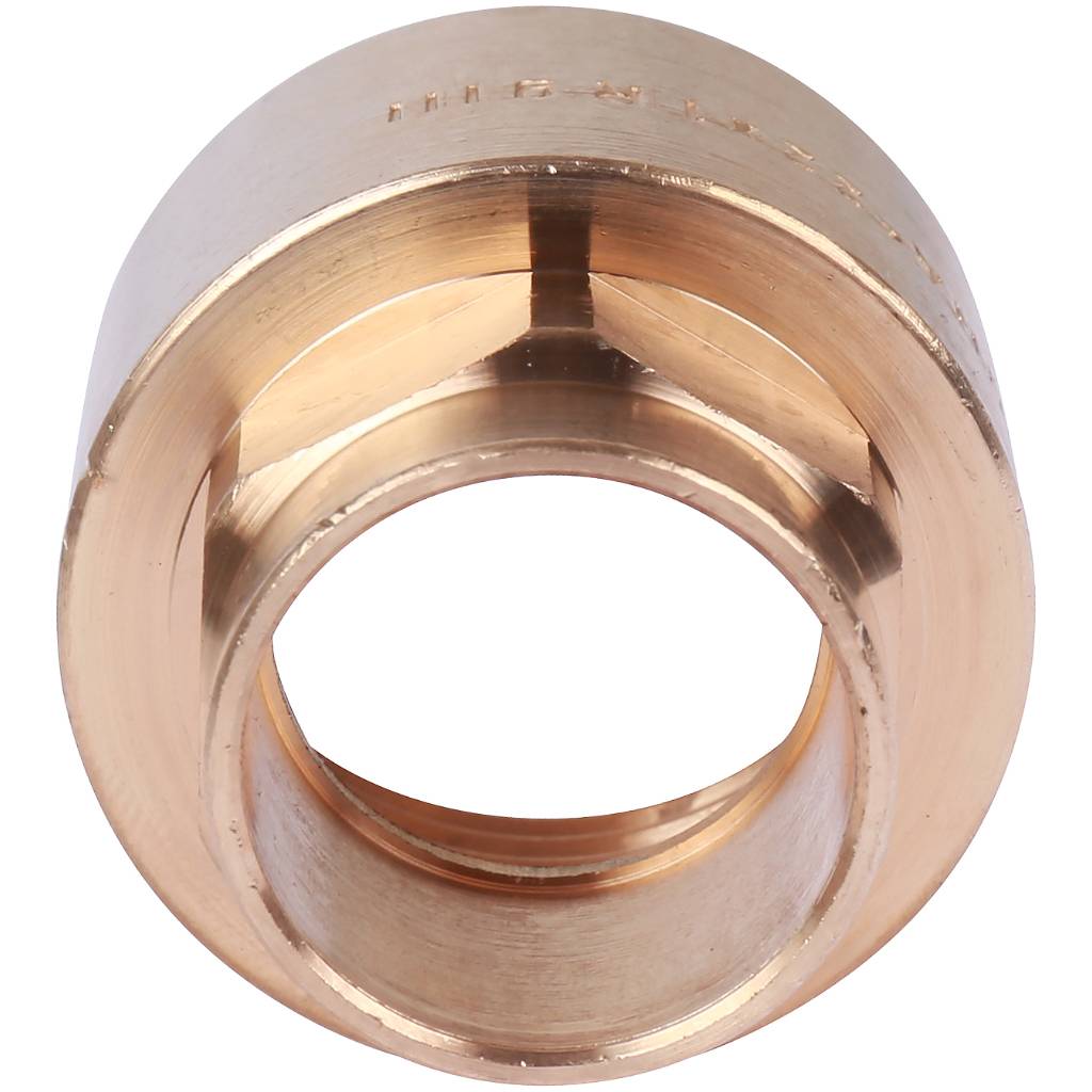 Муфта 22х1" переходная (ВР) под пайку с внутренней резьбой SANHA бронзовая 14270221