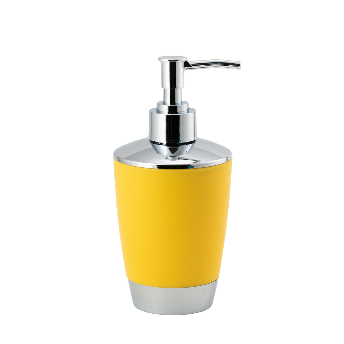 Дозатор для жидкого мыла "альма" пласт. (светло-желтый) (1/12) "аквадекор" attp-2100ylw-01