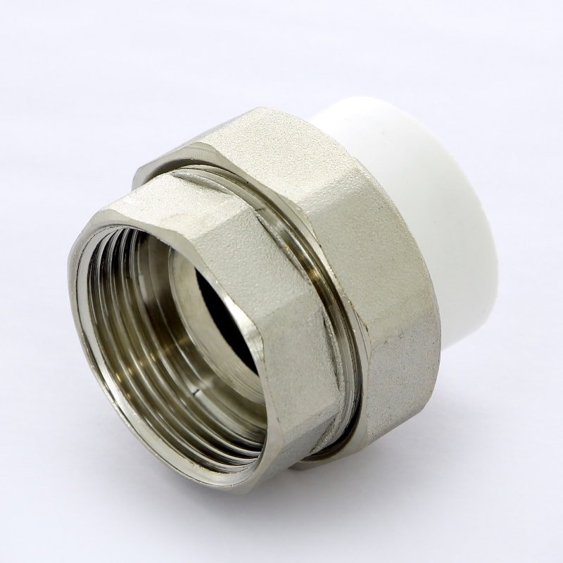Муфта разборная 32 х 1"1/4 (ВР) PRO AQUA полипропиленовая PP-R