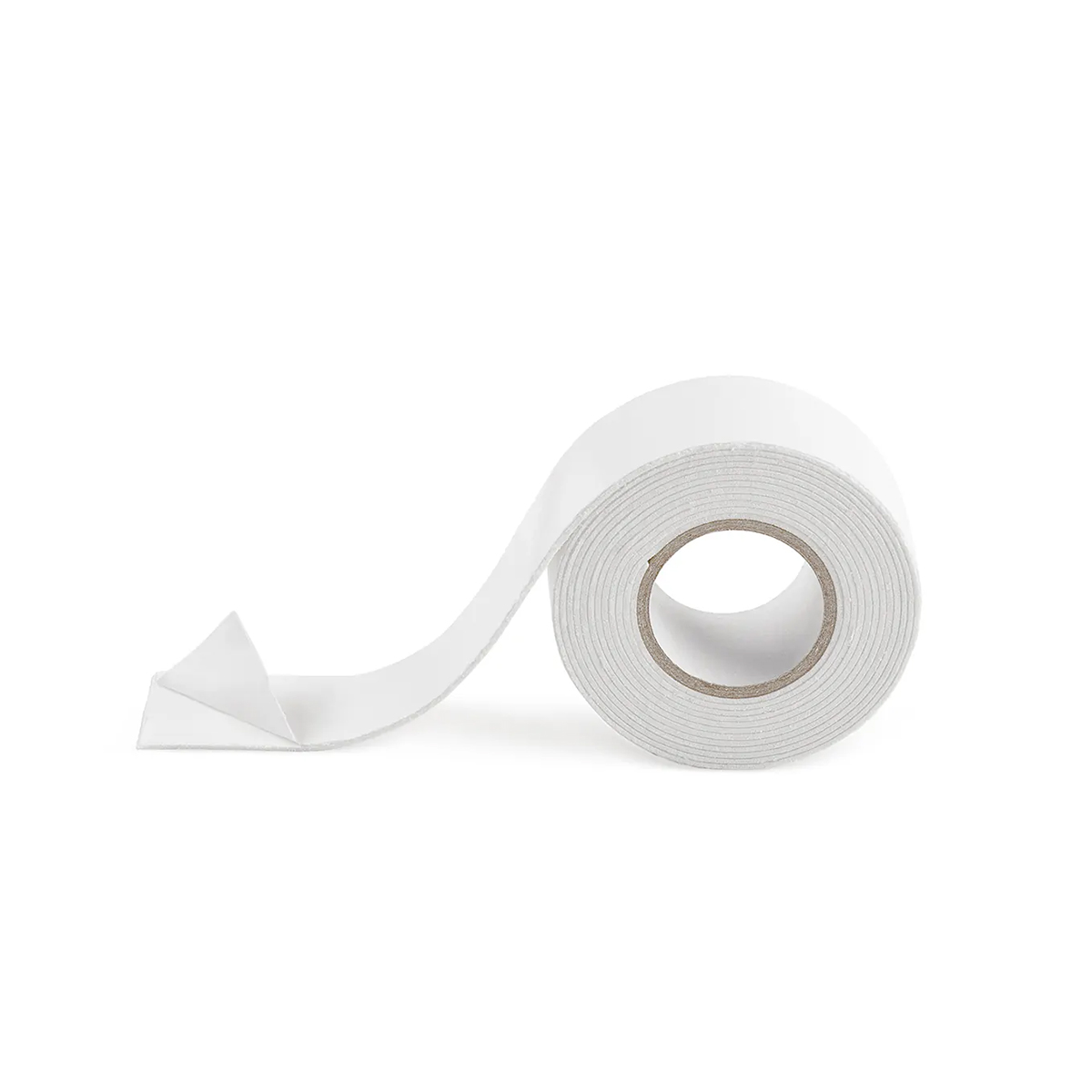 Лента клейкая двусторонняя (вспененная) 24 мм x 2 м, белая (1/180) "aviora" 302-016