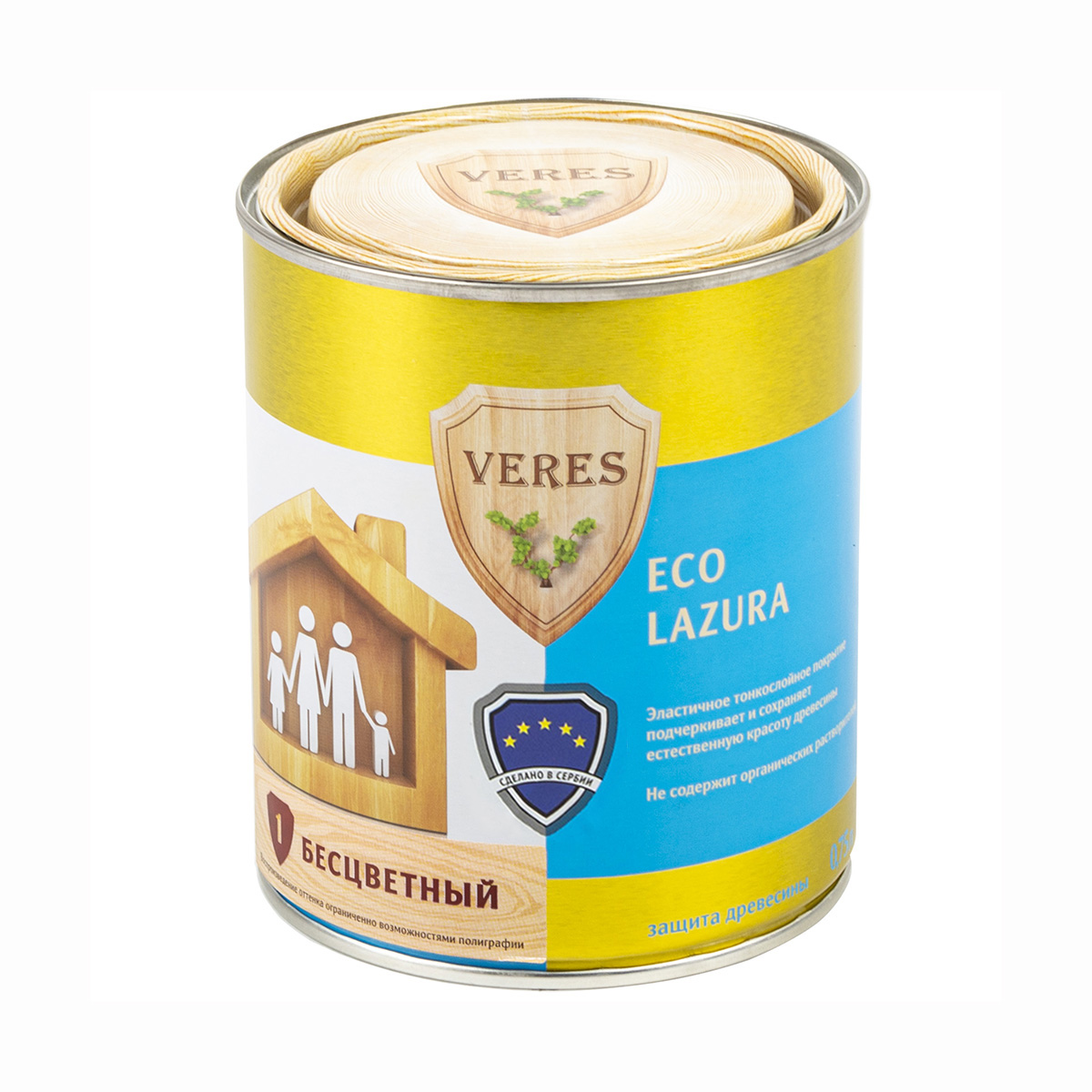 Верес эко № 1 бесцветный  0,75 л (1/6) "veres"