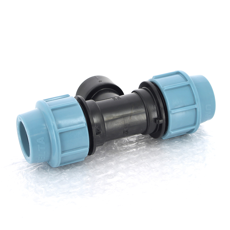 Тройник ПНД переходной под обжим ВР 32 x 1" полиэтиленовый UNIDELTA