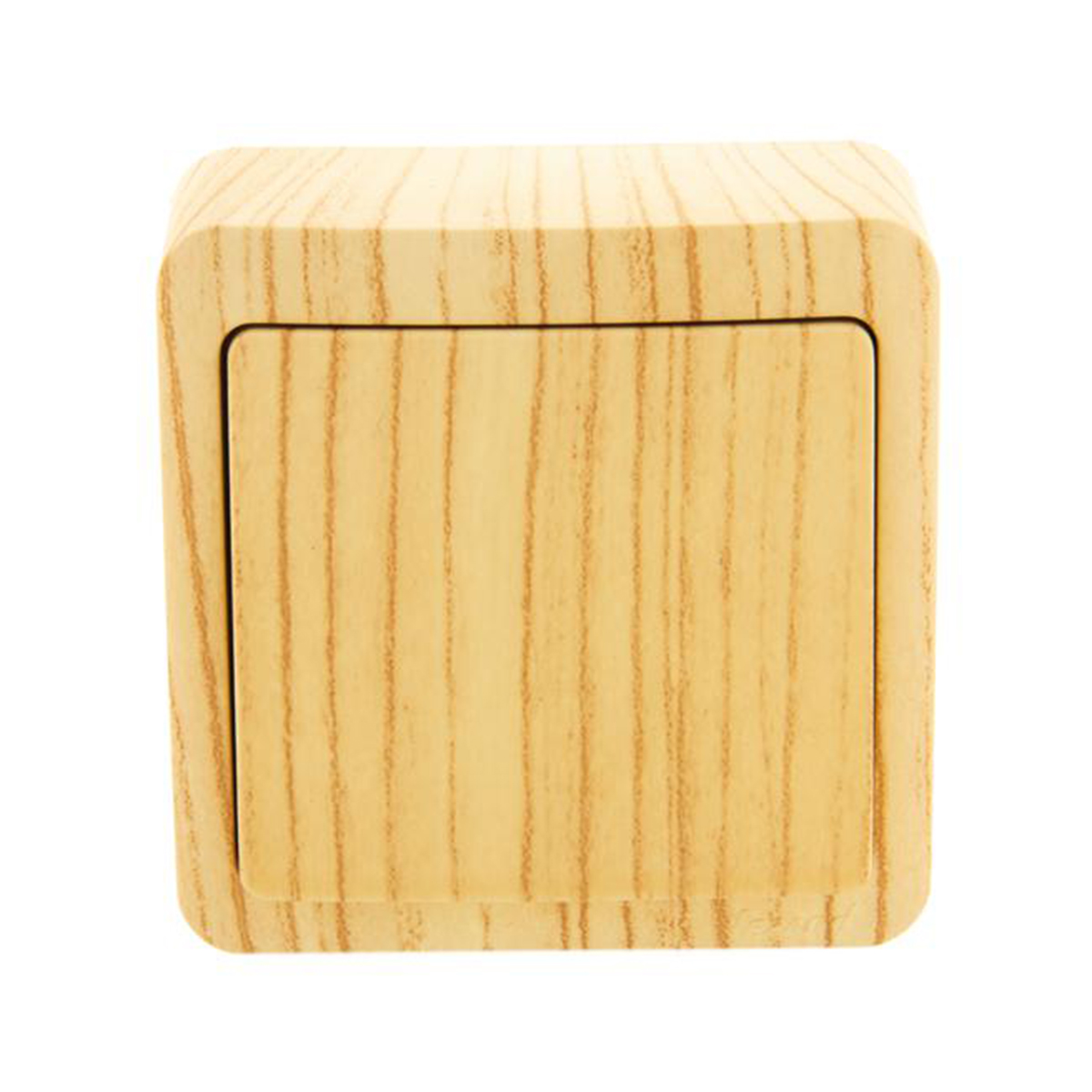 Выключатель открыт. уст. "viola" 1 кл., беленый дуб (1/12/144) "lezard" 751-5200-100