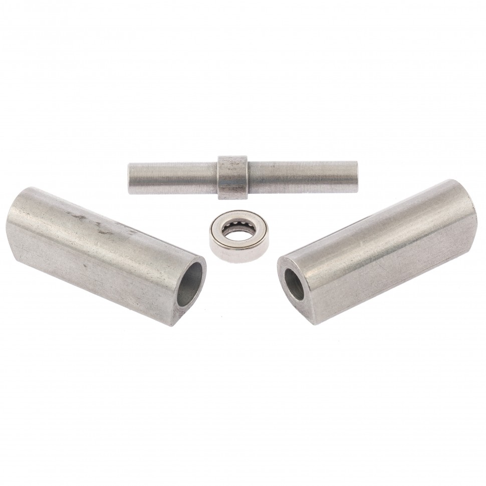 Петля каплевидная, D 20 x 140 мм с подшипником и регулировкой Сибртех (92032)