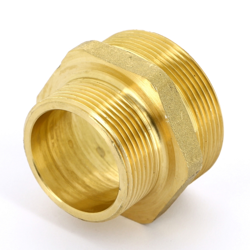 Ниппель редукция 1"1/2 x 1"1/4 (НР) латунь UNI-FITT