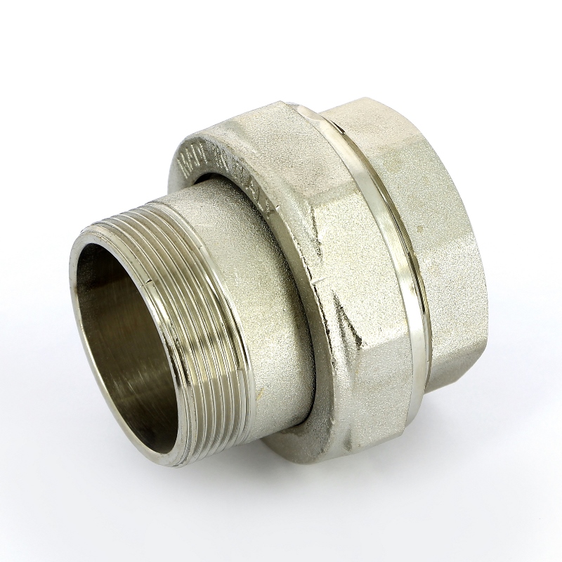 Американка с плоской прокладкой 2" x 2" ВН никель UNI-FITT