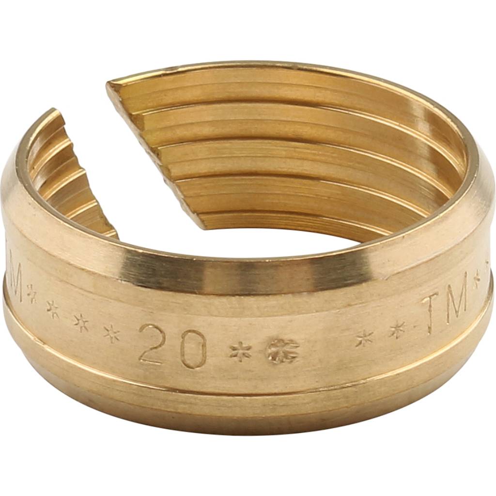 Угол переходной 20 х 3/4'' ВР обжим TIEMME для металлопластиковых труб