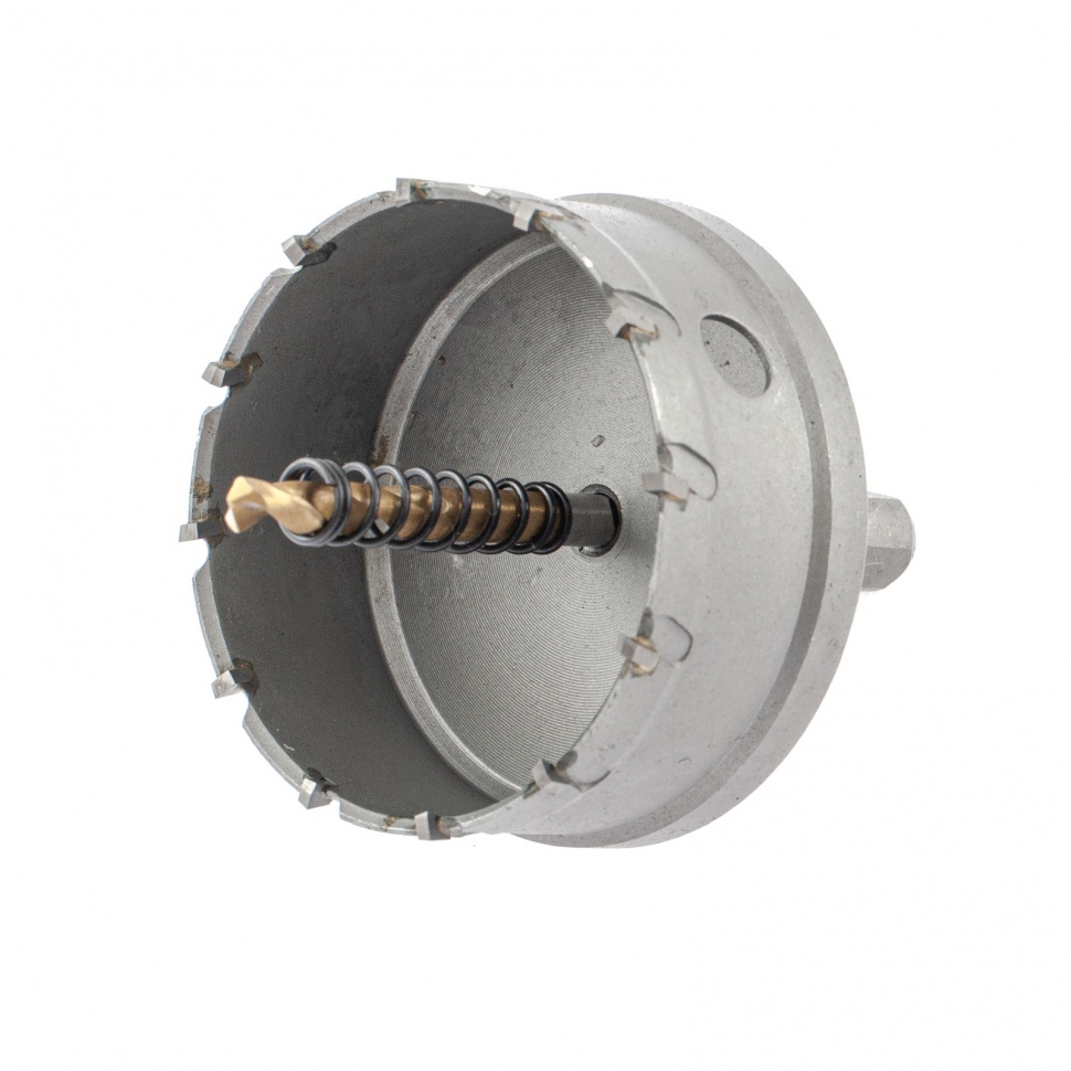 Коронка по металлу твердосплавная, 73 мм Denzel (724021)