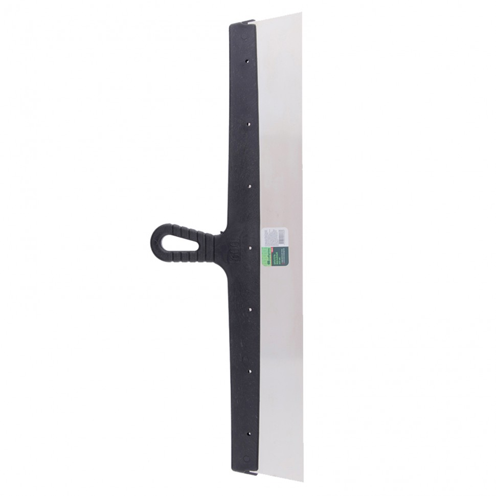 Шпатель фасадный из нержавеющей стали, 600 мм, пластмассовая ручка Сибртех (85452)