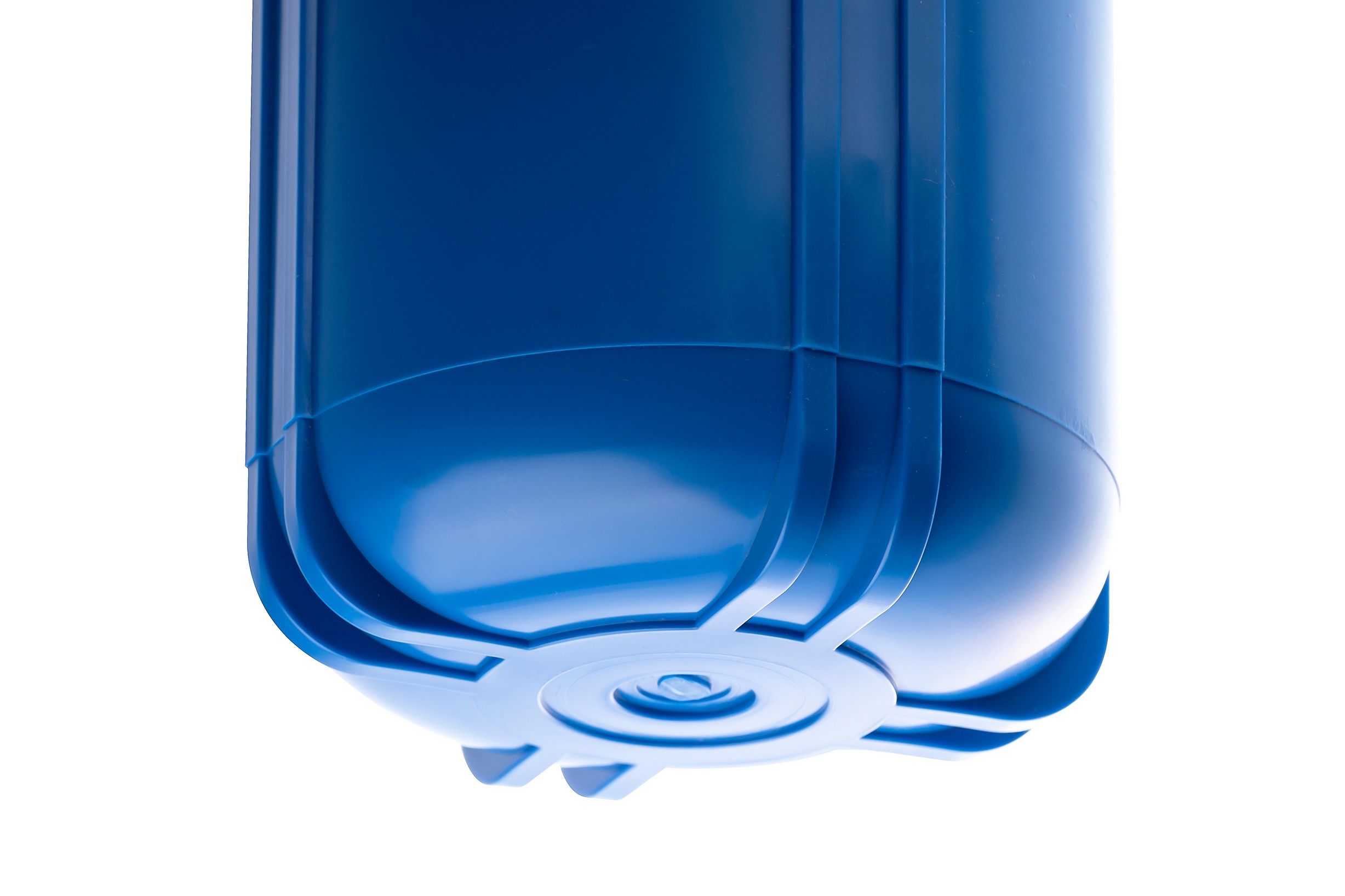 Корпус ГЕЙЗЕР 1" под картридж 20" Big Blue для холодной воды с кронштейном, синий