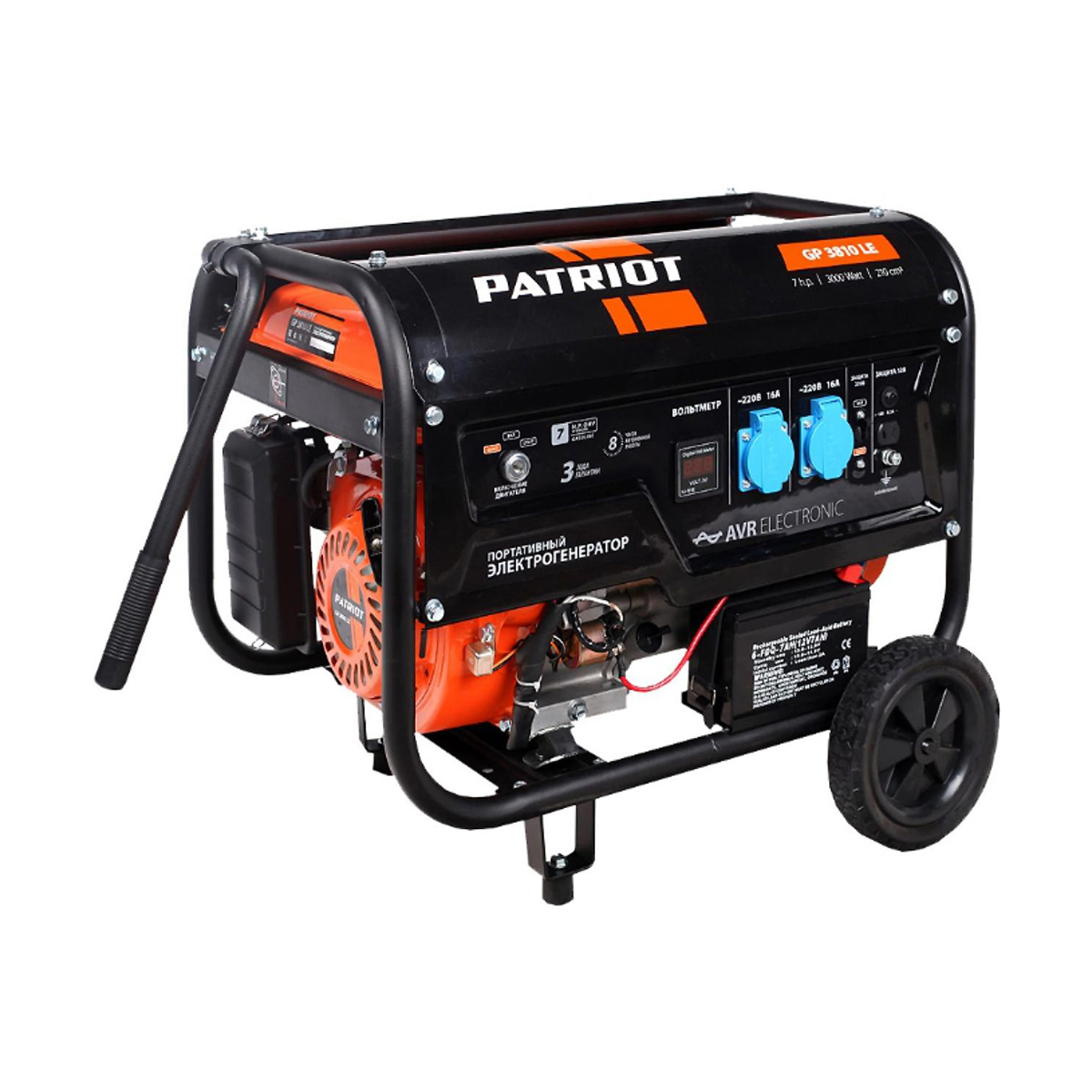 Генератор бензиновый gp-3810le (1) "patriot" 474101550
